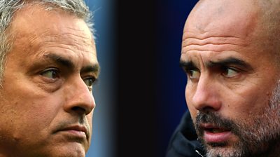 Guardiola and Mourinho on post-match at Old Trafford