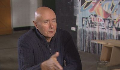 Liverpool 27th Mar 2018 Author IRVINE WELSH talks about his latest book  in the Trainspotting series 