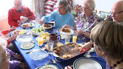 Food and Friends is a lunch club in Mendlesham, Suffolk and is a lifeline for many in the village.