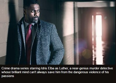 The logline for the 鶹Լ's Luther