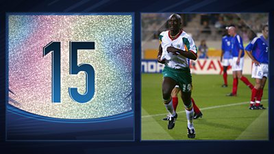 Papa Bouba Diop  Senegal, Football stickers, World cup