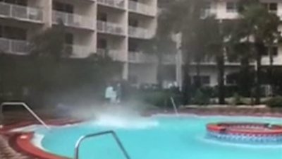 Massive Waterspout Filmed Near Southern Shore Of Singapore Bbc News