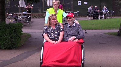 Free rickshaw rides are being provided to people in the hope of tackling loneliness and social isolation.
