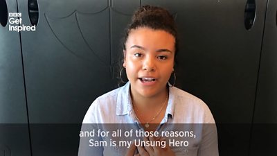 BBC Get Inspired Unsung Hero - example video nomination - BBC Sport