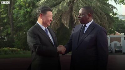 Xi Jinping meeting Macky Sall