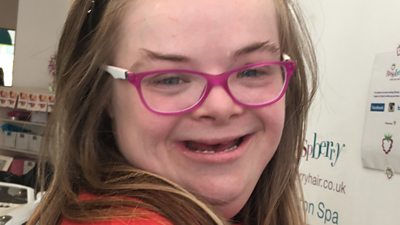 Heidi Crowter wants to break people's misconceptions about Down's syndrome.