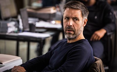 Gabriel 'Gabe' Waters (PADDY CONSIDINE) in Informer (Image Credit: 鶹ҳ/Neal Street Productions Photographer: Colin Hutton)