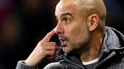 Missed chances make Man City 'suffer' says Guardiola