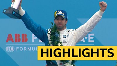 Antonio Felix  Da Costa wins first Formula E race of season