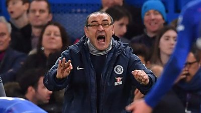 Chelsea 0-1 Leicester: Maurizio Sarri says Chelsea will not catch ...