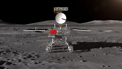 CGI image of Chang'e-4 probe