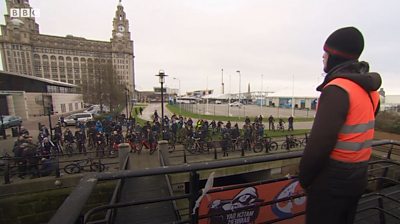 Liver Pedlaa Pool organises bike rides to help youths avoid a life of gangs and crime.