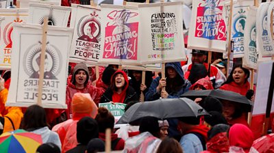 Public school teachers go on strike in Los Angeles