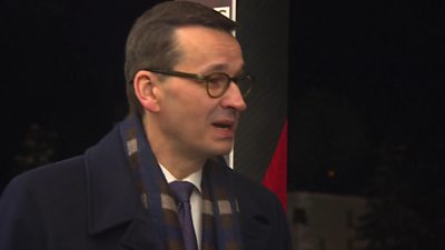 Polish Prime Minister Mateusz Morawiecki