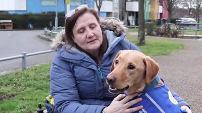 'When my husband left a dog became my carer'