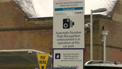 New parking camera at Crowborough station