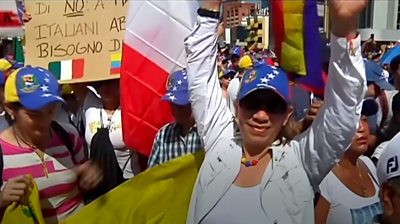 Venezuela protester
