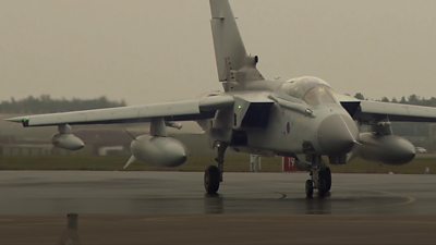 RAF Tornado jet
