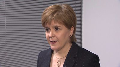 The First Minister said the Scottish Government is stepping up its no-deal planning.