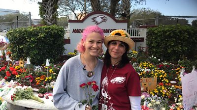 A teacher and a pupil at Marjory Stoneman Douglas High School gave people a focal point for their grief and curiosity.