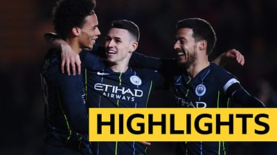 Newport County 1-4 Manchester City highlights