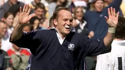 Relive the five tries in Paris that gave Scotland victory in 1999