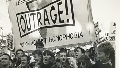 LGBT rights protest