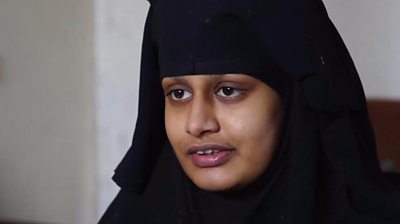 Shamima Begum, the schoolgirl who fled London to join the Islamic State group in Syria, speaks to the BBC.