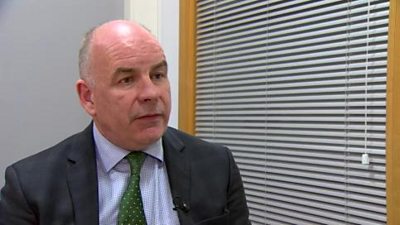Belfast Trust Chief Executive Martin Dillon