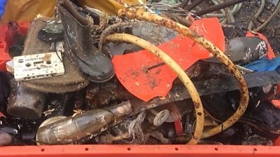 Fisherman's mission to clear up rubbish from sea floor