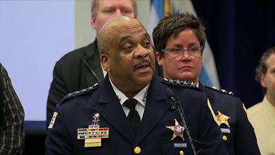 Chicago Police Superintendent Eddie Johnson