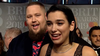 Rag'n'Bone Man and Dua Lipa