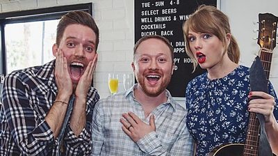 Taylor Swift is one of the biggest pop stars in the world. But that didn't stop her turning up at an engagement party to surprise one lucky couple. Watch it here: