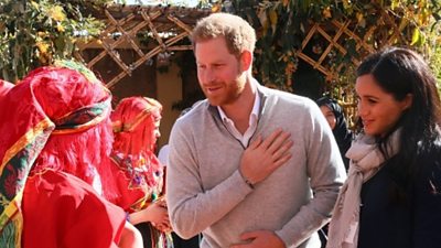 The Duke and Duchess of Sussex visit to Morocco