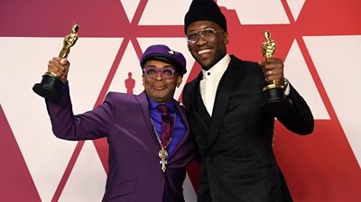 Spike Lee and Mahershala Ali