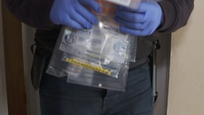 An investigation by BBC Scotland's The Nine reveals drugs are being bought online and sent through the post.