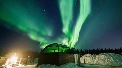 Aurora borealis: Amazing Northern Lights display in Finland