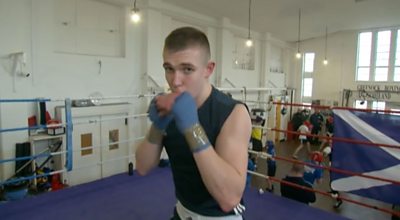 Rhys boxing