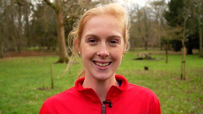 Park run record holder and Welsh athlete Charlotte Arter