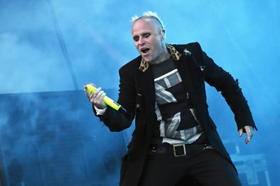 Keith Flint on stage