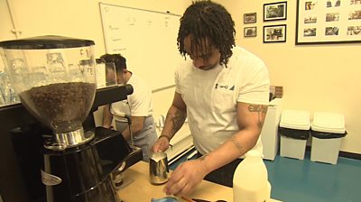 Prisoner learning to make coffee
