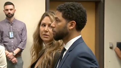 Jussie Smollett in court