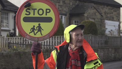 Betty Timbrell has been a lollipop lady for 26 years.