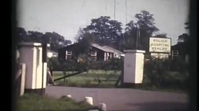 Penley Hospital exterior in the 1960s