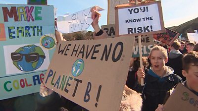 Thousands of school pupils across Scotland have taken part in a protest to raise awareness of climate change.
