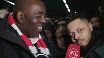 Arsenal Fan TV's Robbie Lyle and Troopz