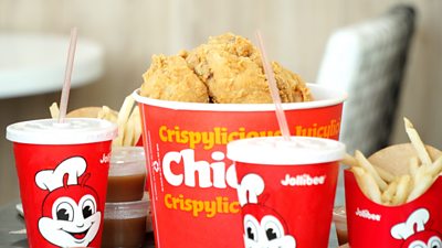 Filipino fast-food chain Jollibee is best known for its crispy fried chicken