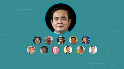 Thai election graphic