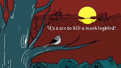 to kill a mockingbird jem cartoon