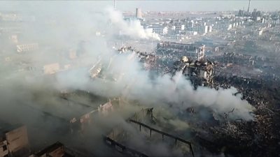 China chemical blast